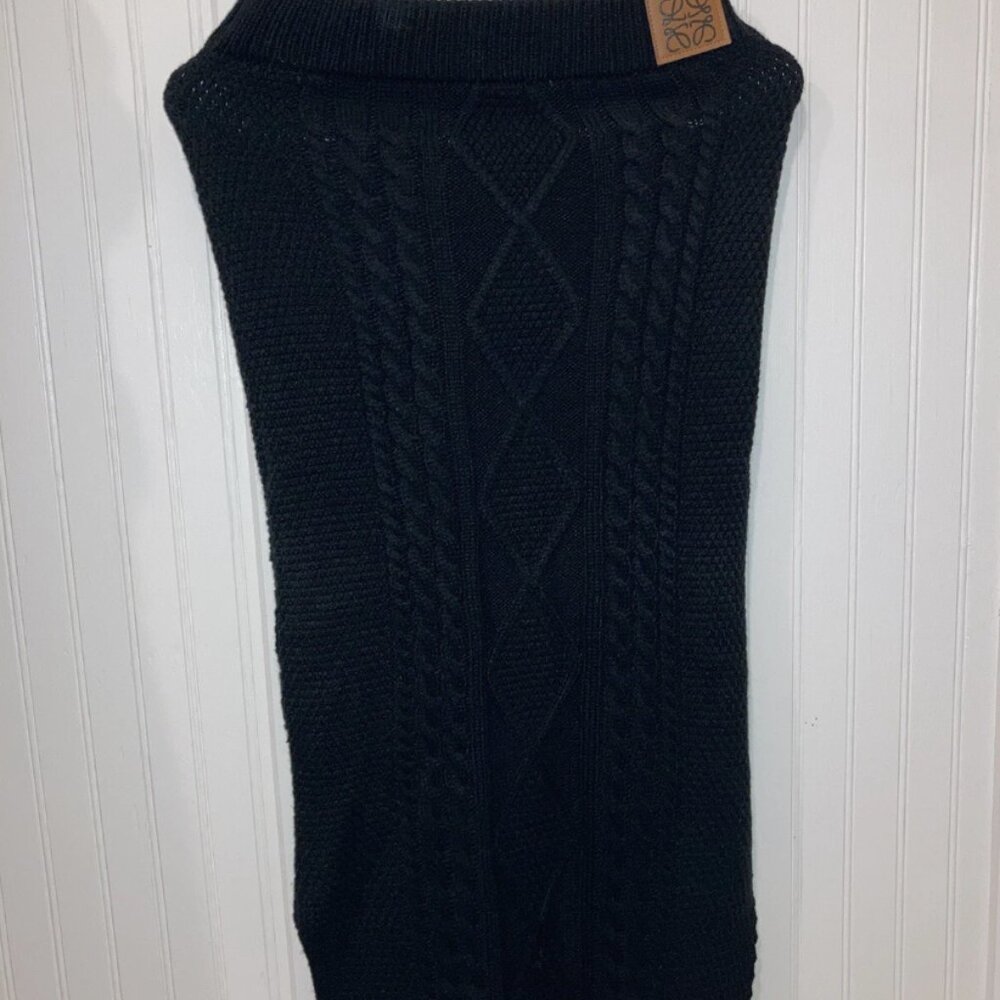 Loewe Long Skirt Black Knitted Women’s Size XS Great Condition Barely Used ste-s